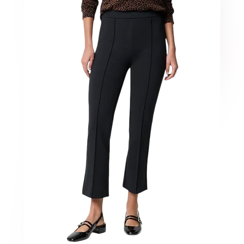 J. Crew Kick Crop Pull On Ponte Elegant Classic Black Women's Pants NWT 4P
